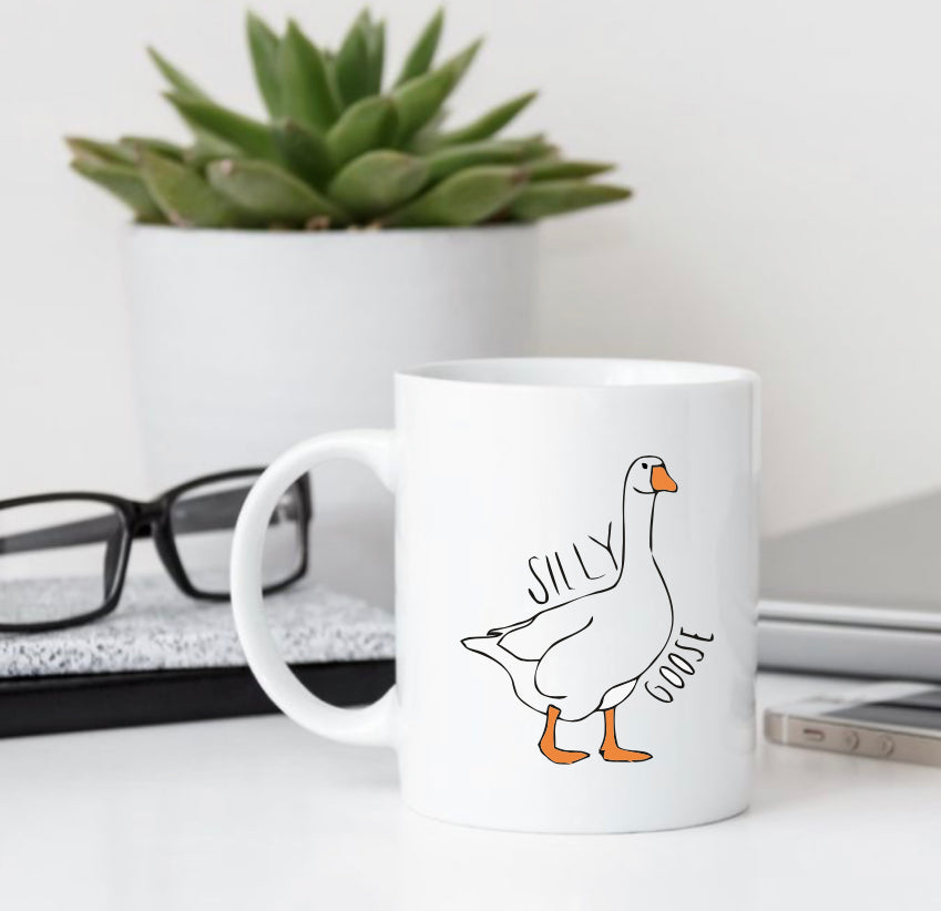 Silly goose mug