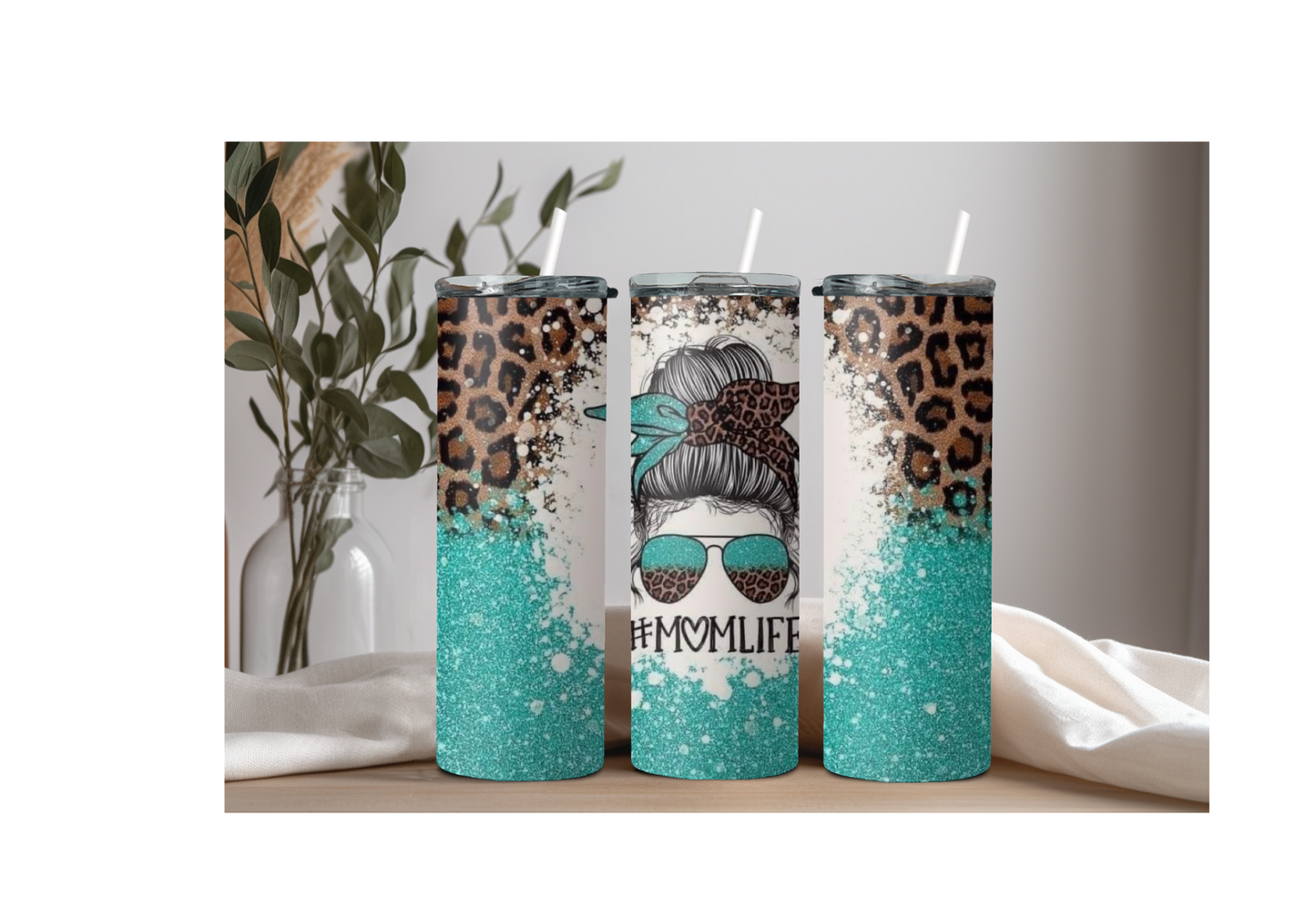 Mom life tumbler