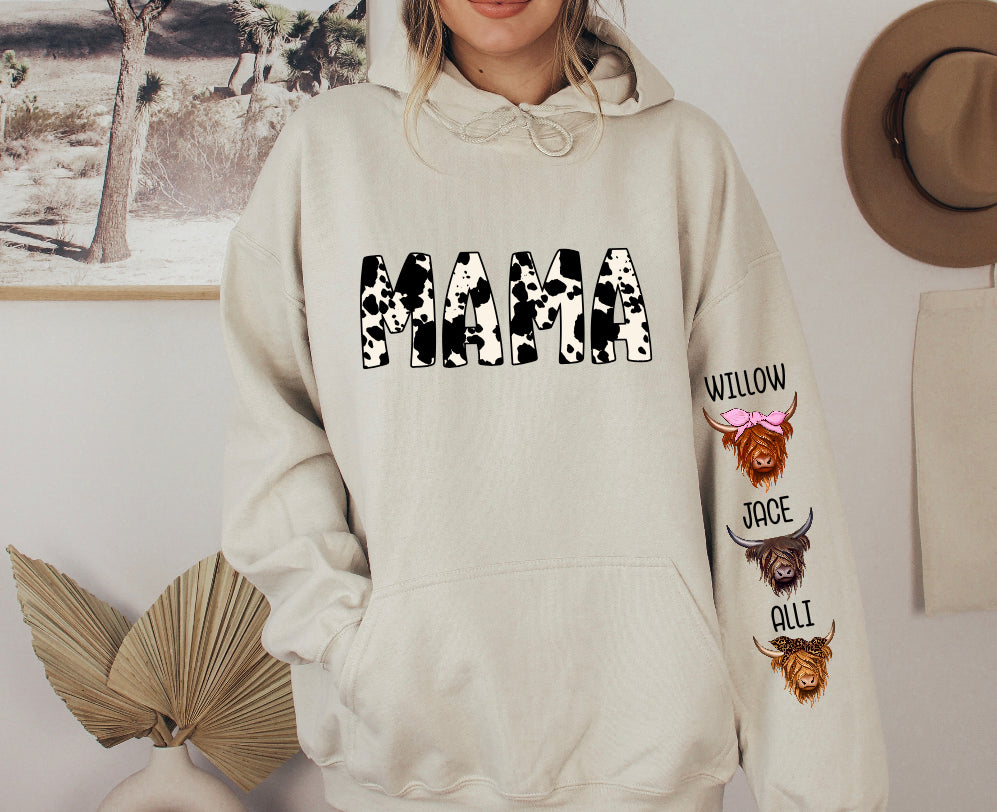 Mama hoodie custom