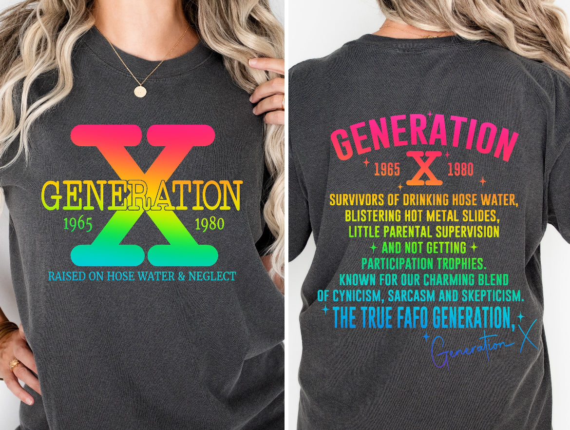 Generation X sweatshirt