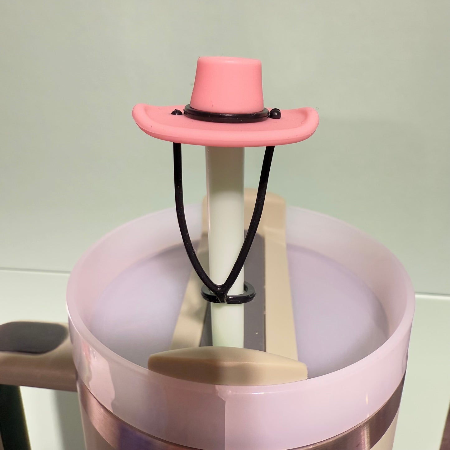 Cowboy hat straw topper
