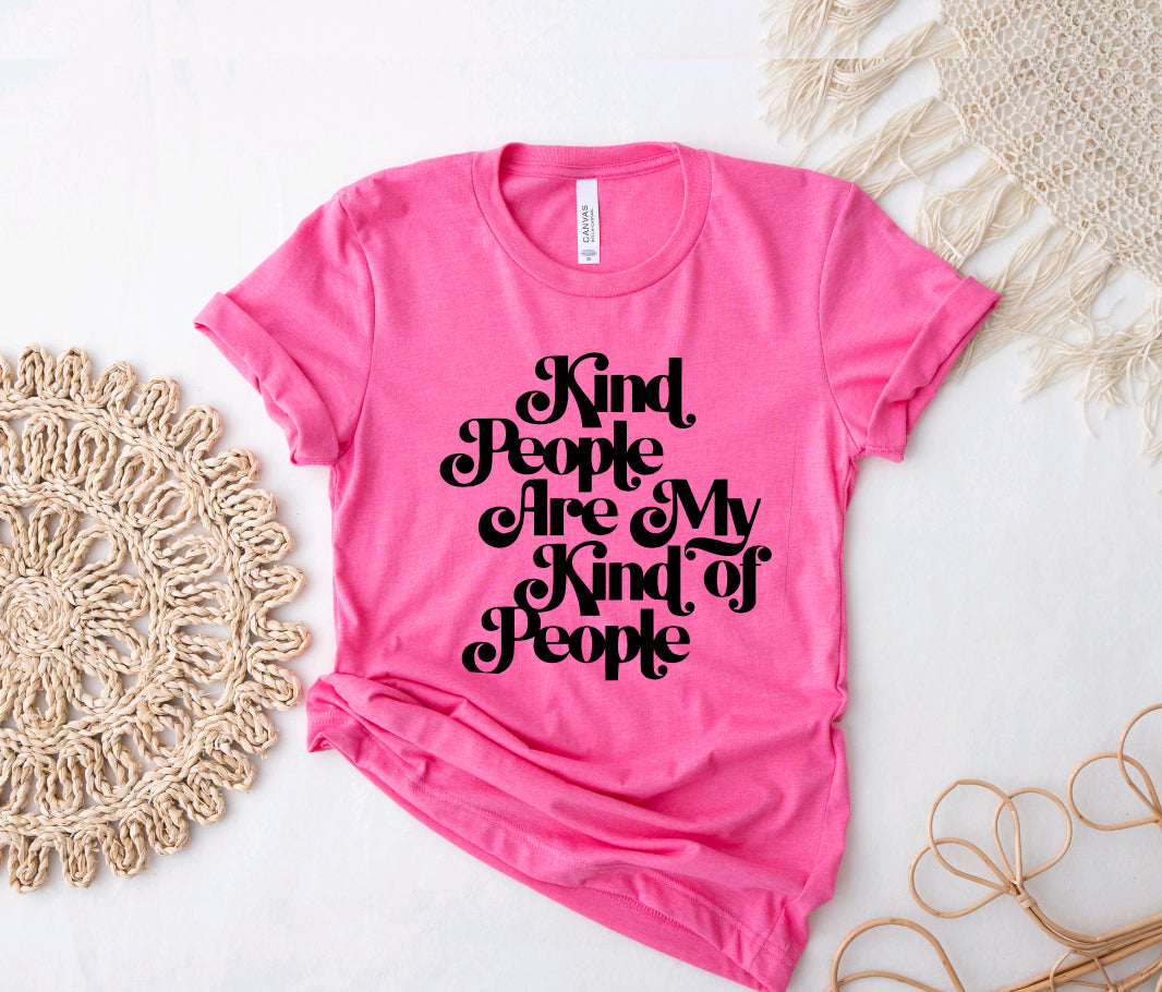 Adult kind people tee