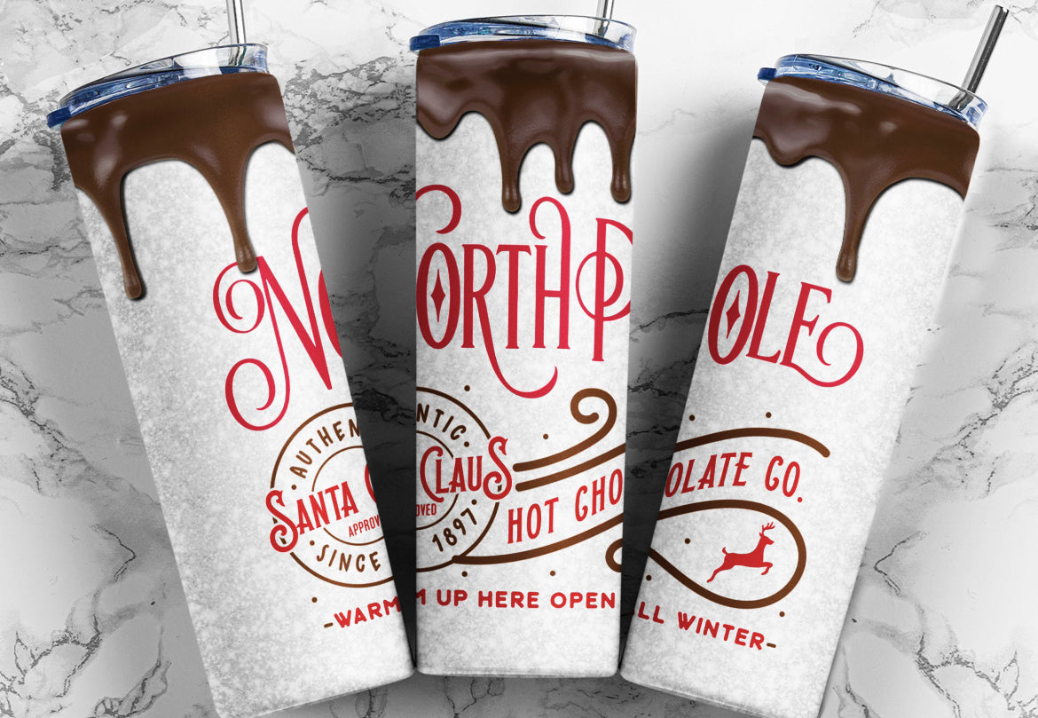 North Pole tumbler