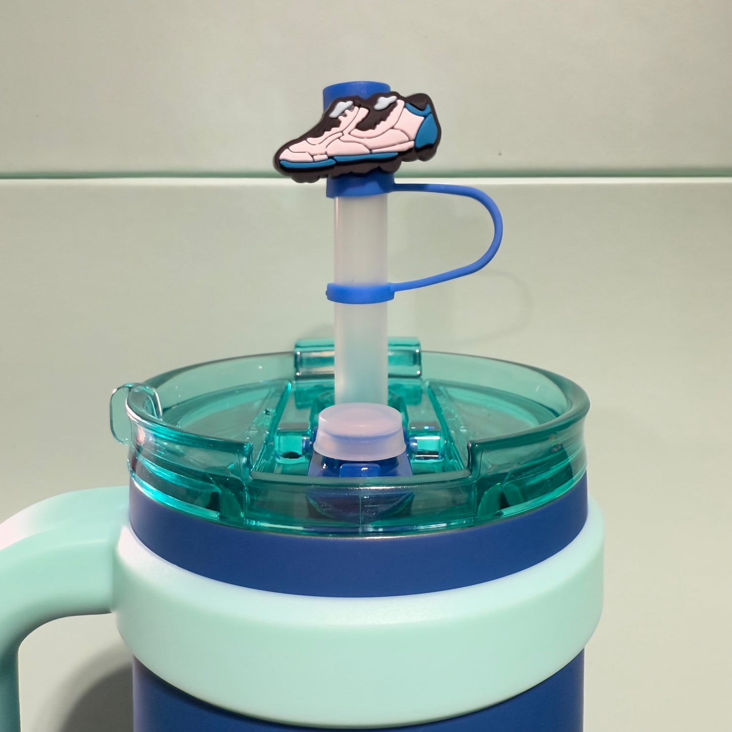 Soccer straw topper