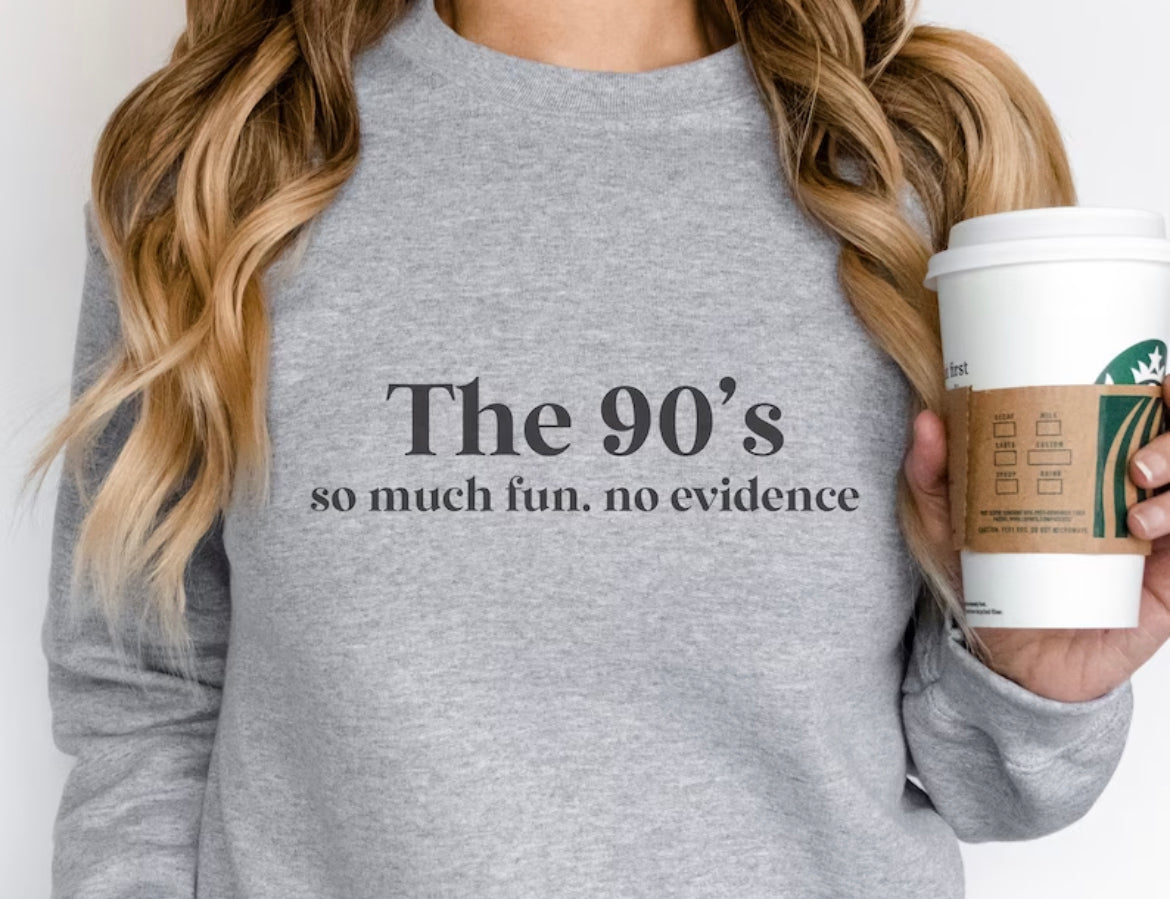 The 90s sweatshirt