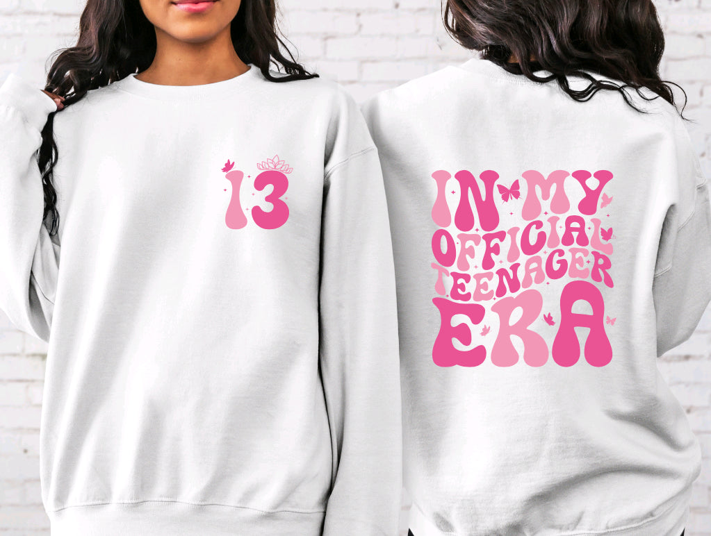 Teenager era sweatshirt