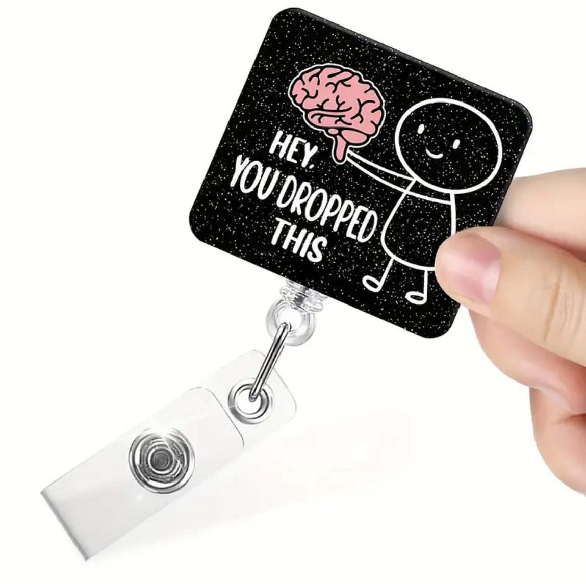 Hey you dropped this Badge reel