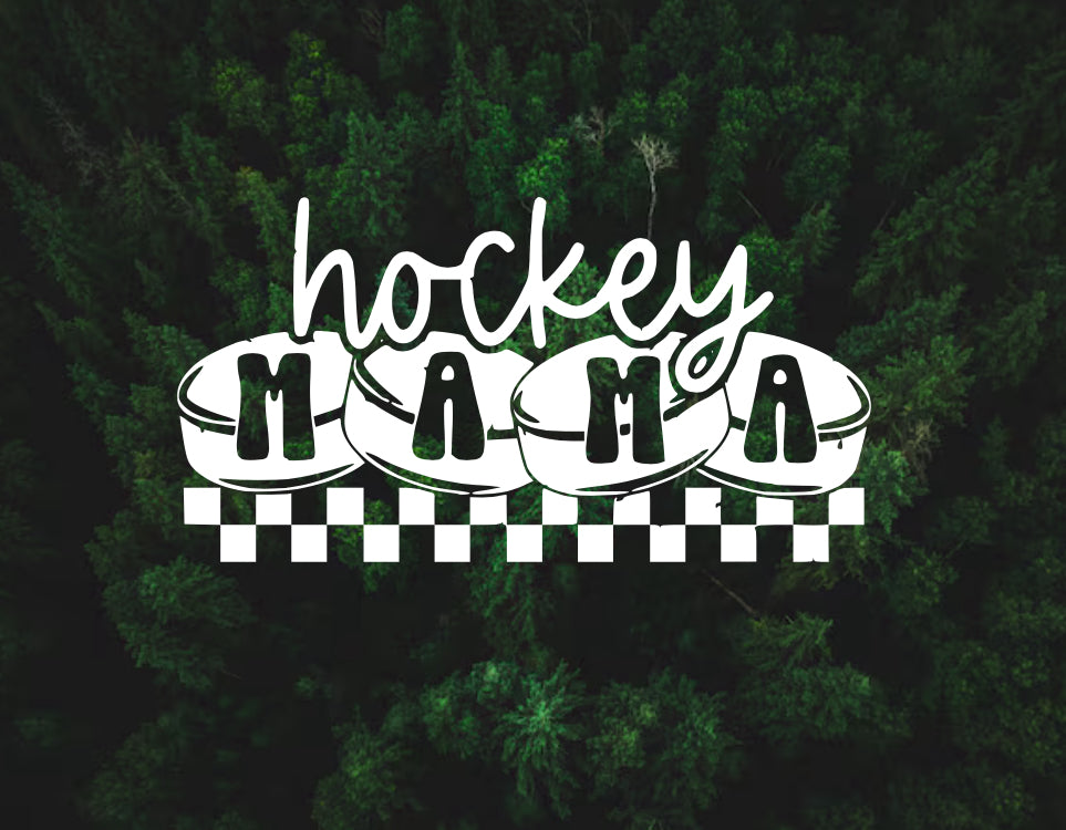 Hockey mom decal