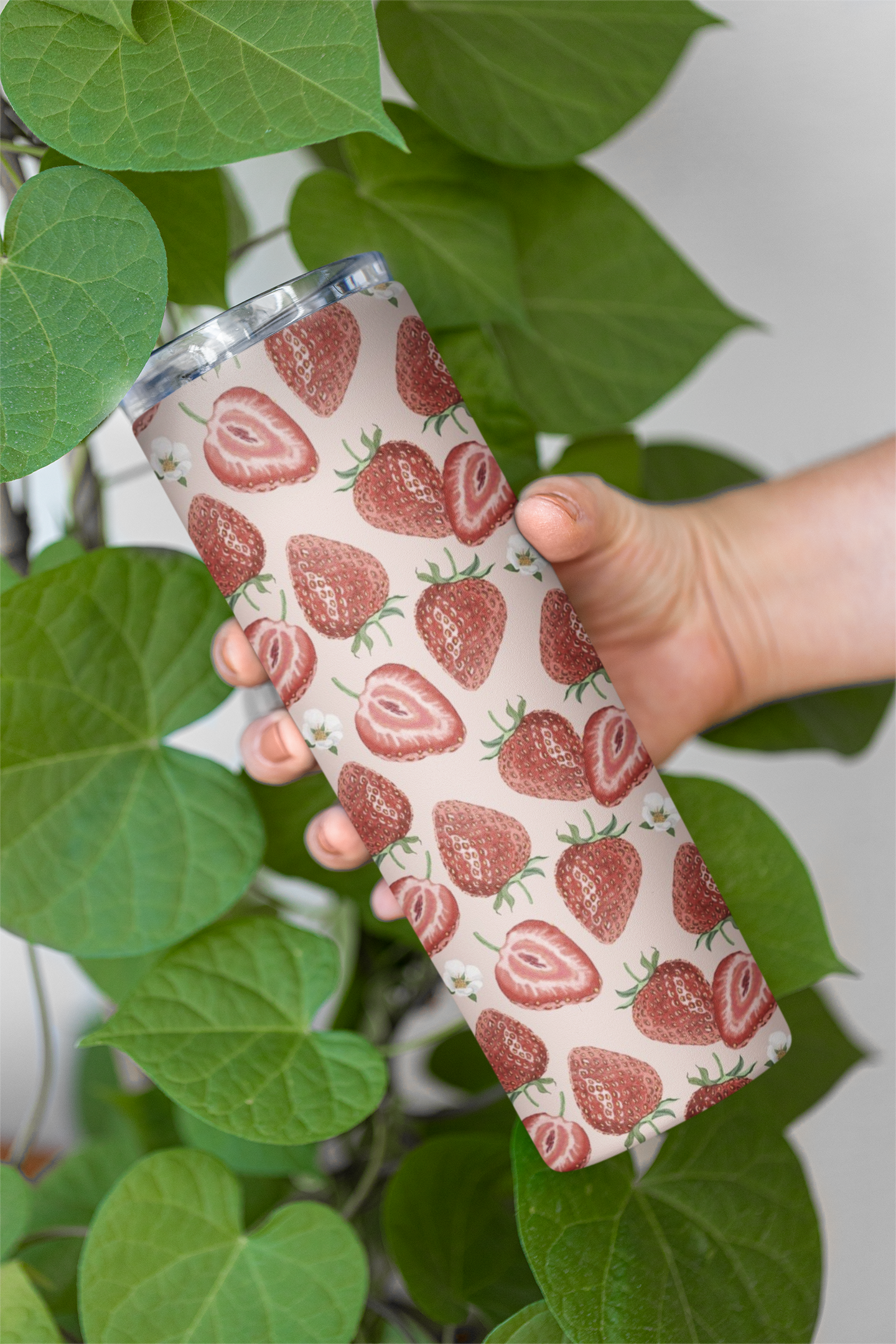 Strawberry 20oz tumbler