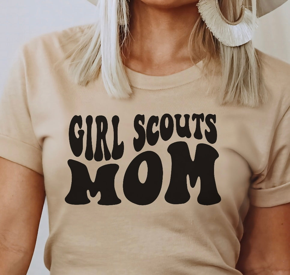 Girl Scout mom tee