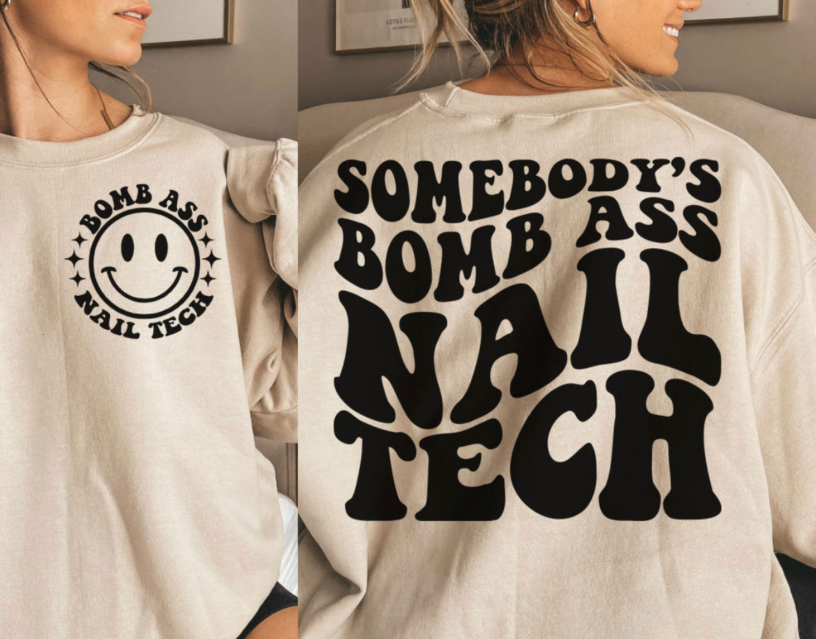 Nail tech sweatshirt