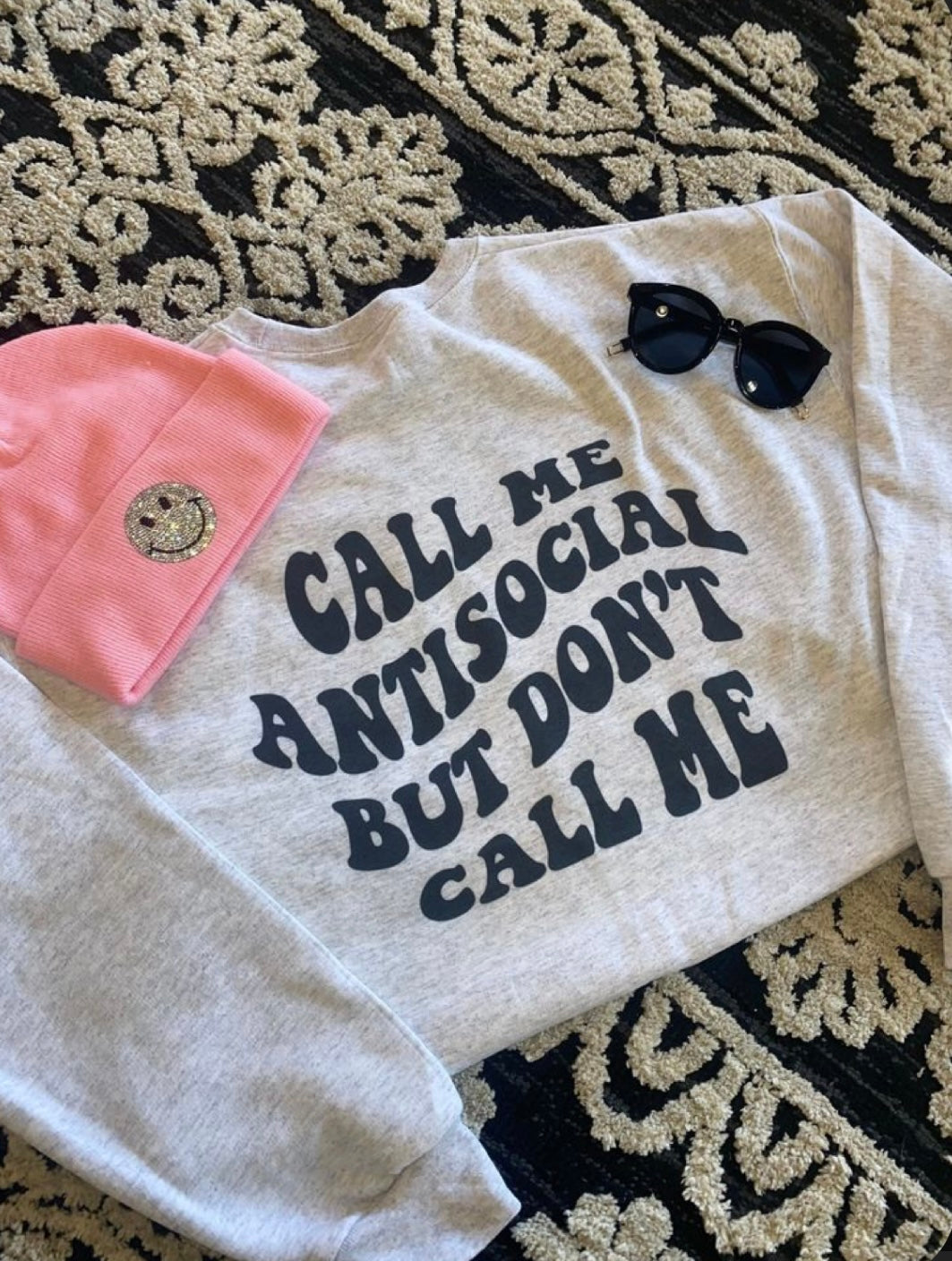 Call me antisocial sweatshirt