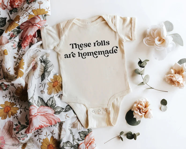 These rolls are homemade onesie