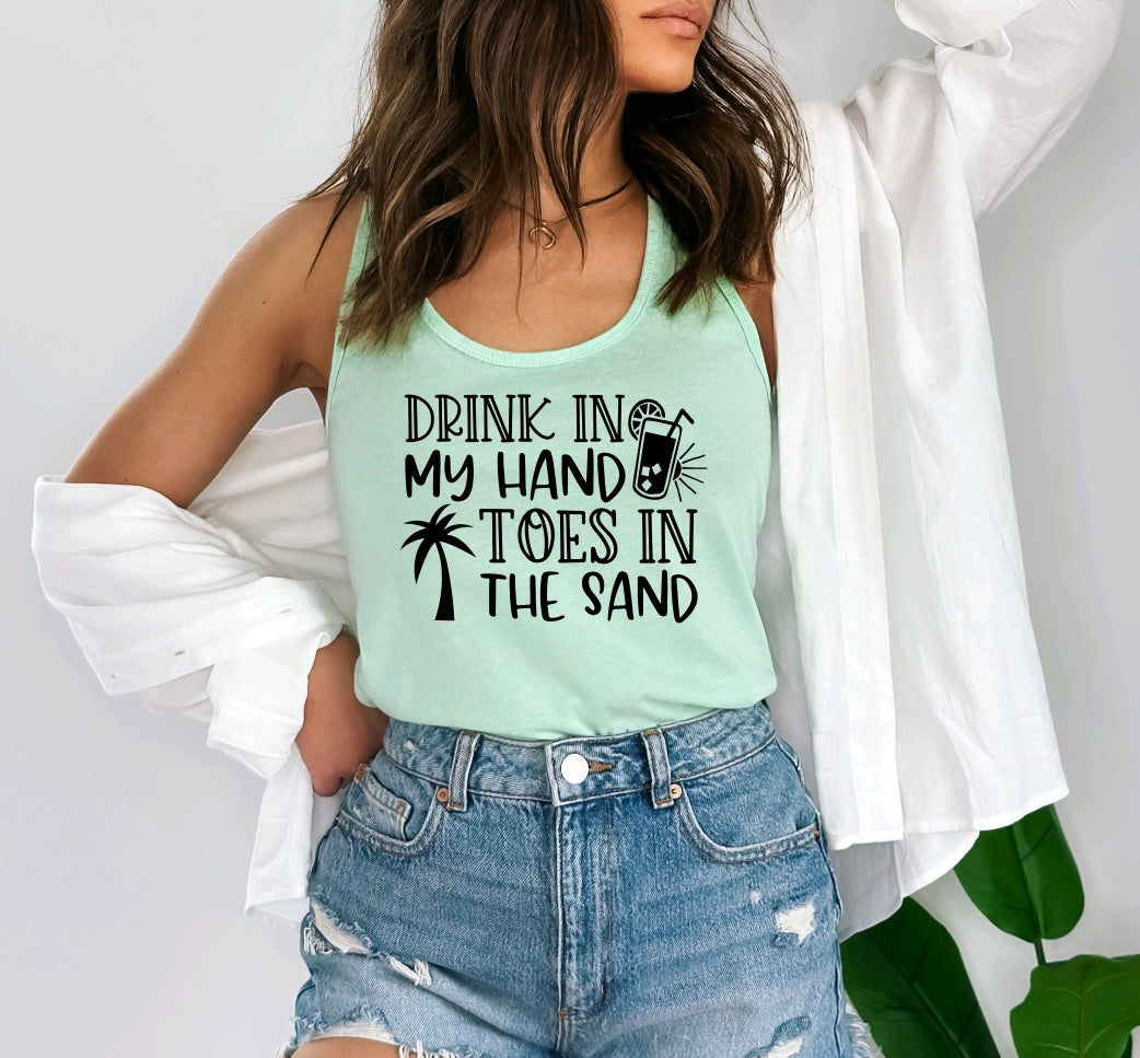 Drink in my hand tank