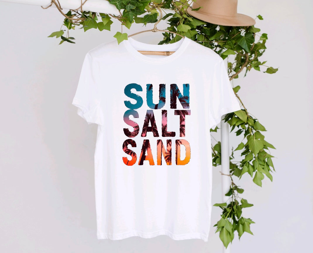 Sun salt sand tee