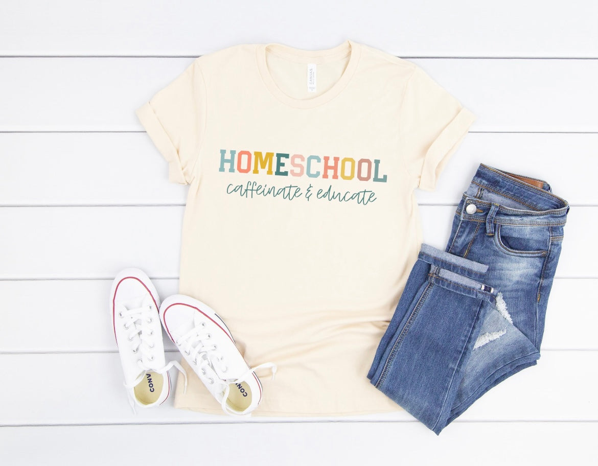 Home school tee