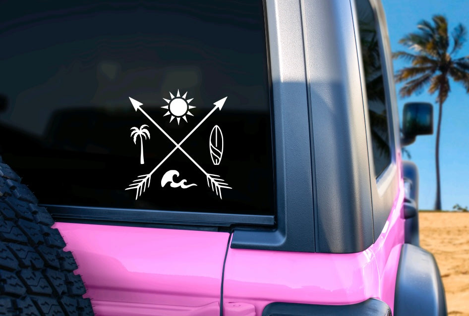 Wave surf Sticker