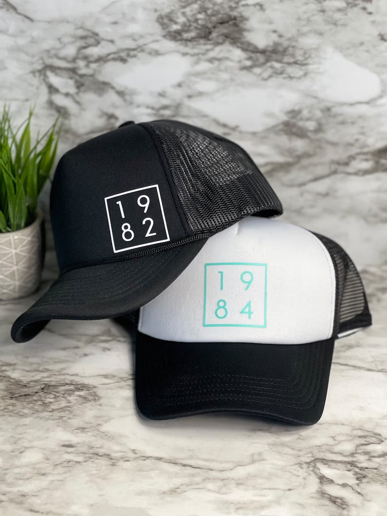 Custom date hat