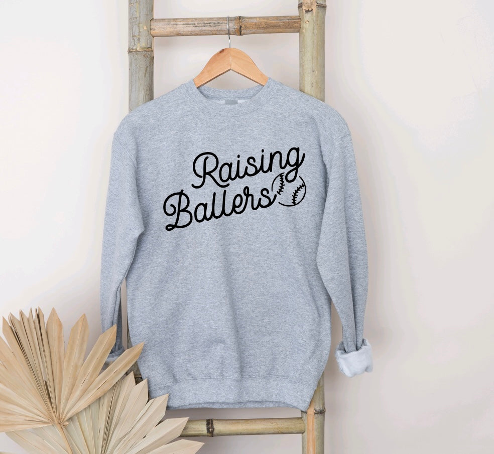 Raising ballers sweatshirt