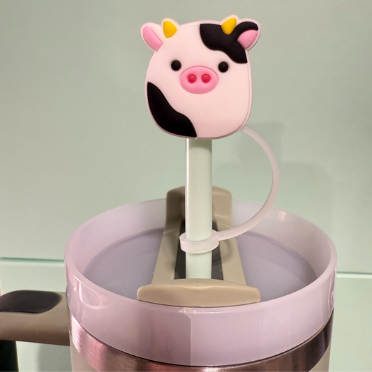 Cow straw topper