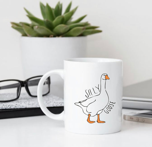 Silly goose mug