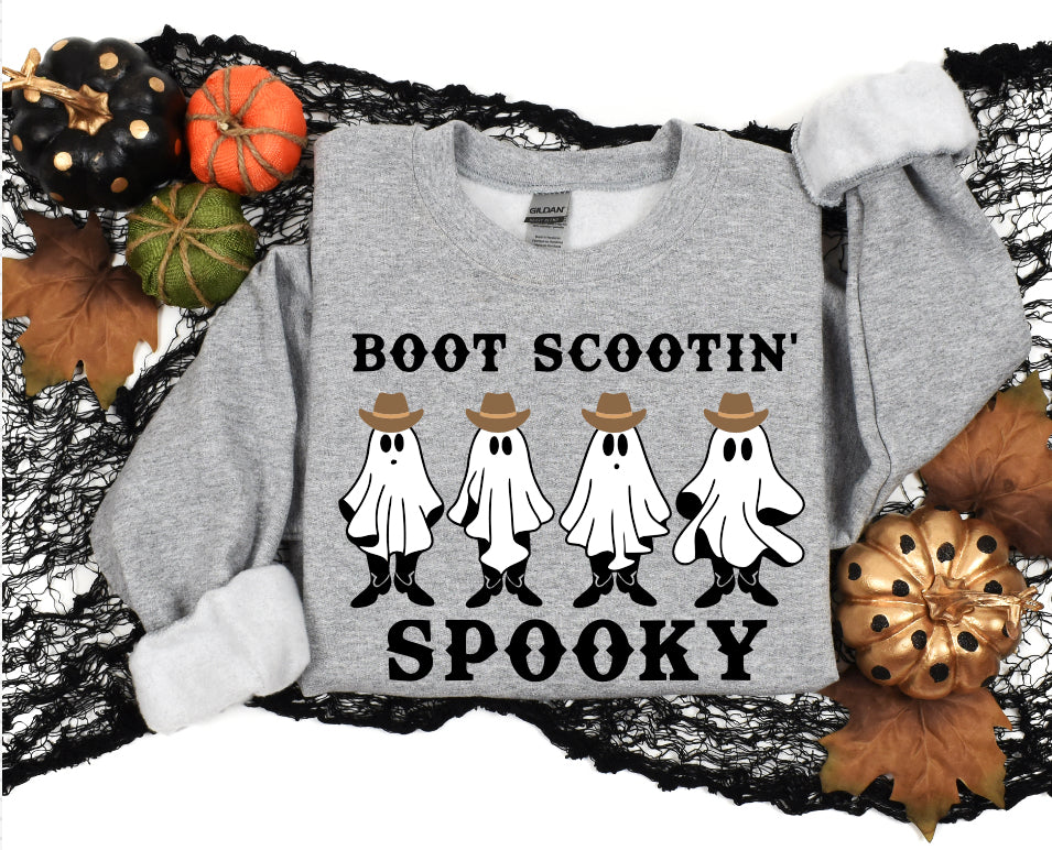 Boot scootin spooky sweatshirt