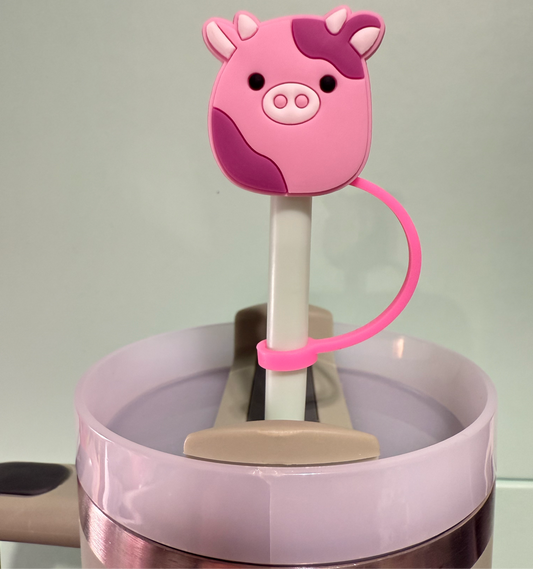 Cow straw topper
