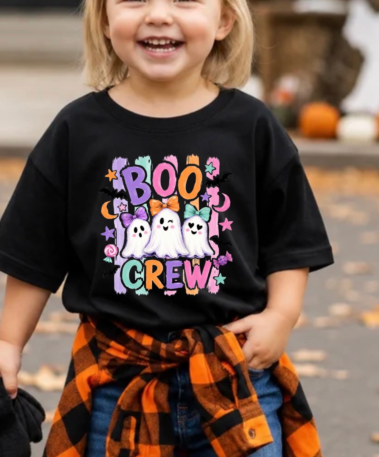 Boo crew tee/sweatshirt