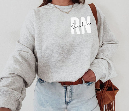 Custom RN sweatshirt