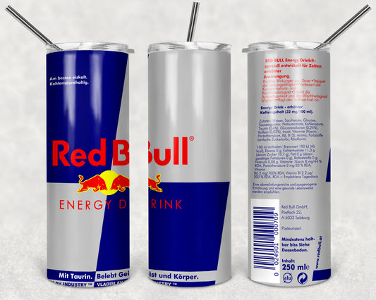 Red bull tumbler