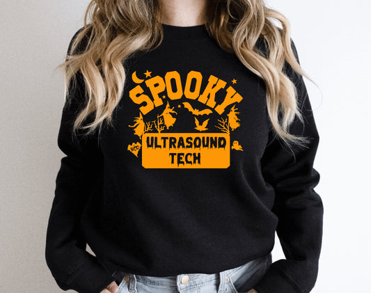 Spooky ultrasound tech sweatshirt