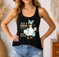 Just a mama goose tank top