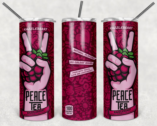 Peace tea tumbler