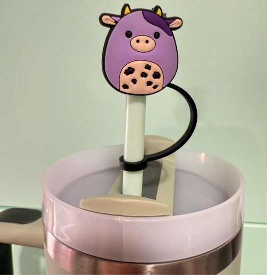 Cow straw topper