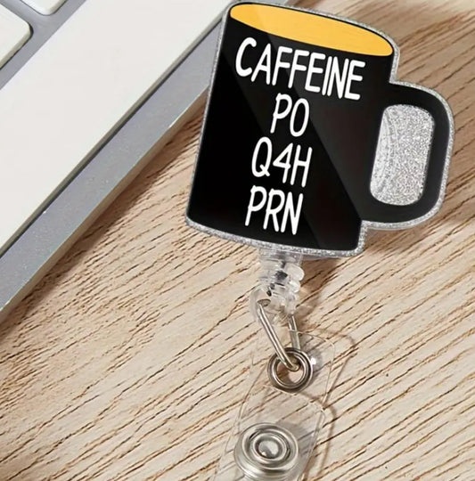 Caffeine Badge reel