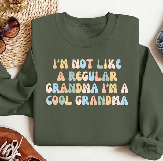 Cool grandma sweatshirt