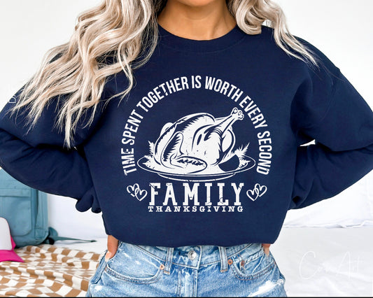 Family thanksgiving sweatshirt