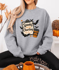 Spooky but still charting sweatshirt