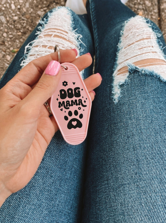 Dog mama motel key