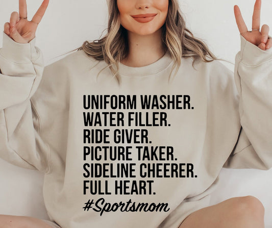 Sports mom sweatshirt