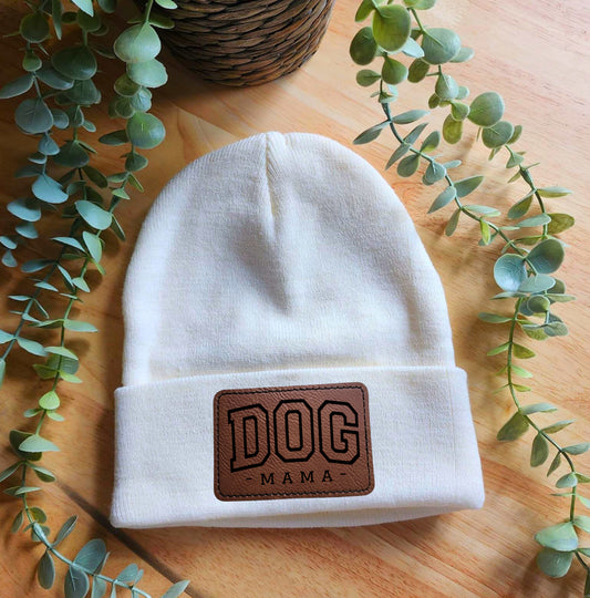 Dog mom beanie