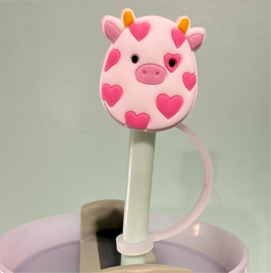 Cow straw topper