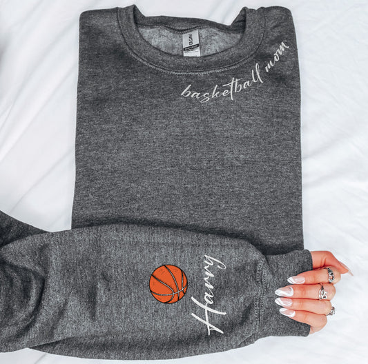 Custom basketball mom sweatshirt