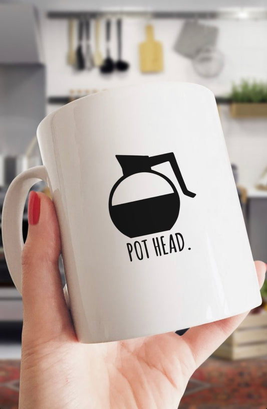 Pot head mug