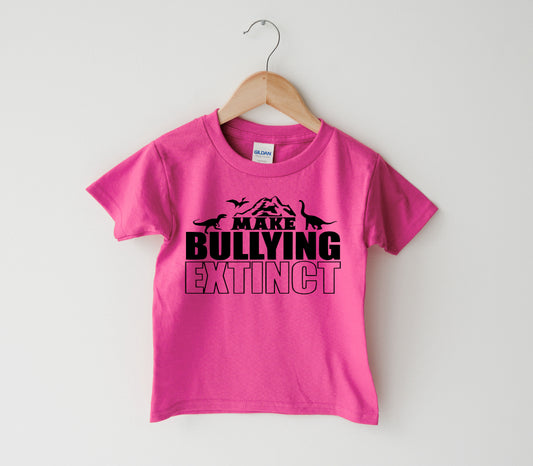 Make bullying extinct youth/infant tee