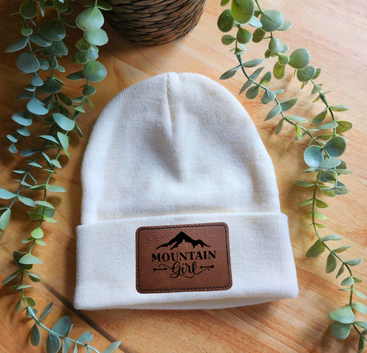 Mountain girl beanie