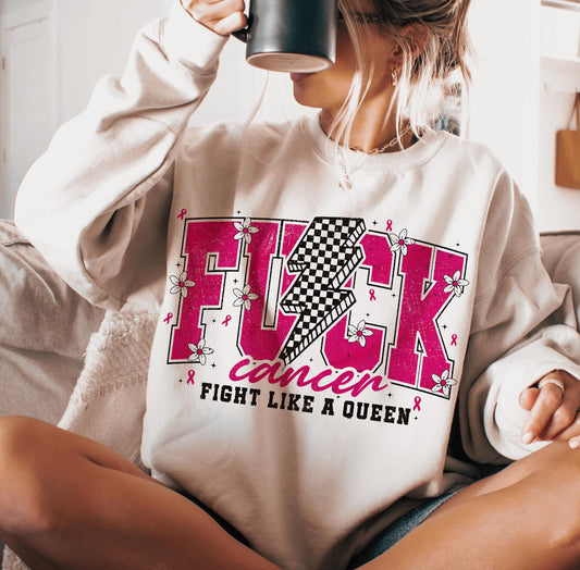 F*ck cancer sweatshirt