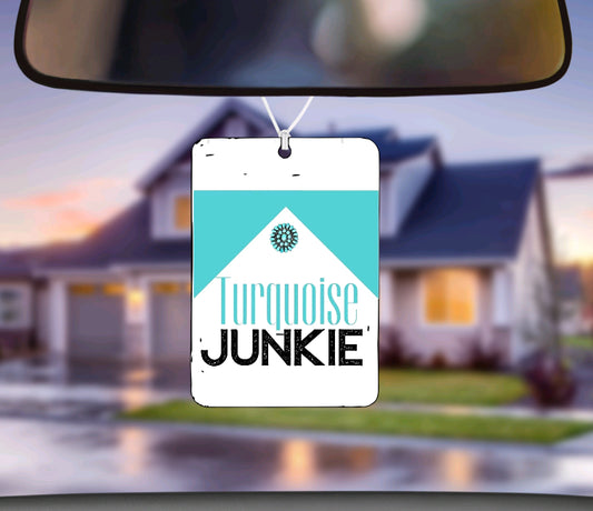 Turquoise junkie air freshie