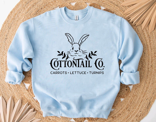 Cottontail co Easter sweatshirt