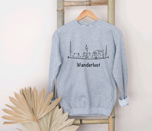 Wanderlust sweatshirt